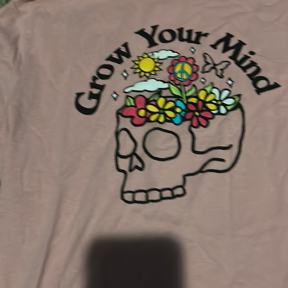 Skeleton and flowers, pink - Picture 2 of 2